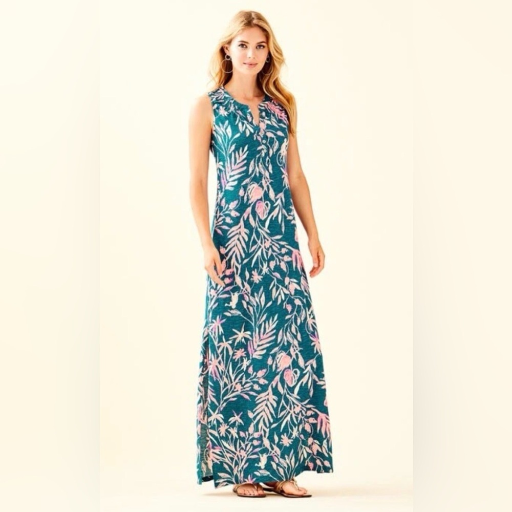 Lilly Pulitzer Essie maxi dress  size medium